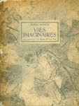 Felix Labisse - Vies Imaginaires - front cover - 1946 livre d'artiste with original watercolor painting and ink drawing